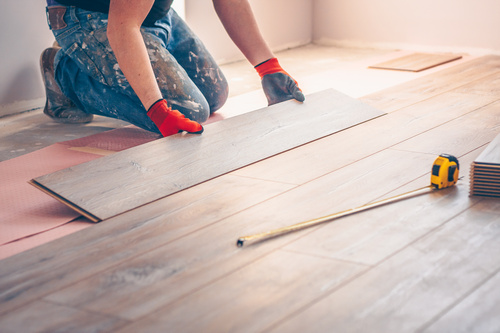 Custom Bellevue flooring install in WA near 98006